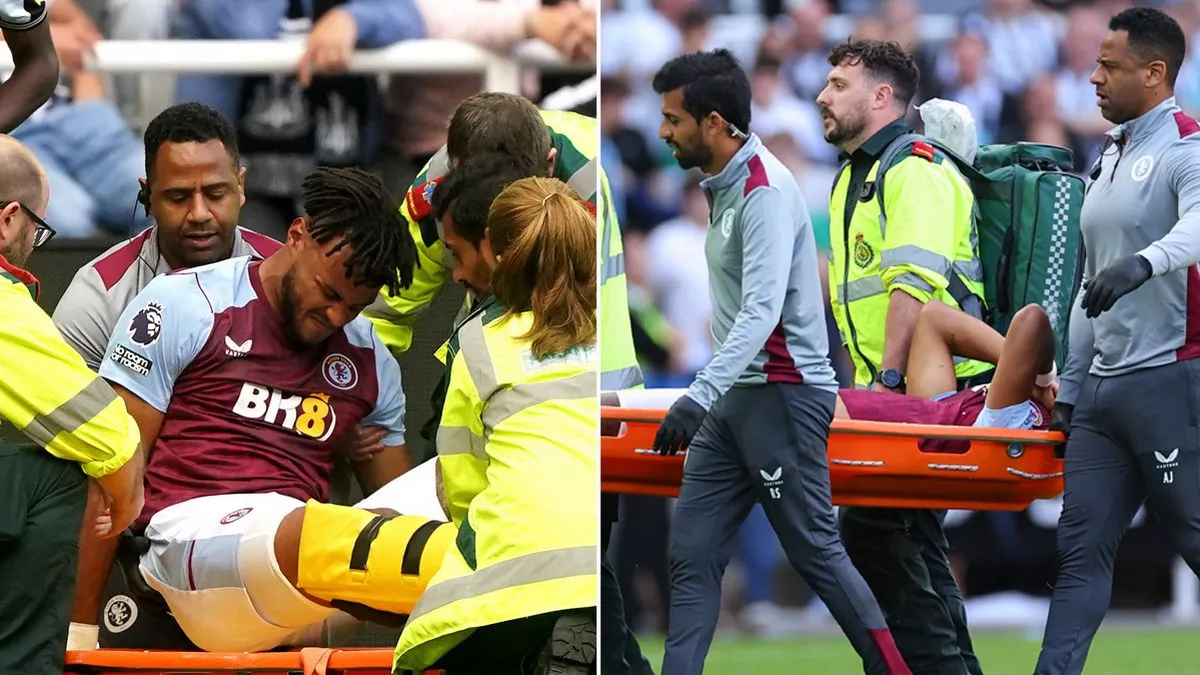 Aston Villa defender Tyrone Mings will be out for the rest of the season with a serious knee injury