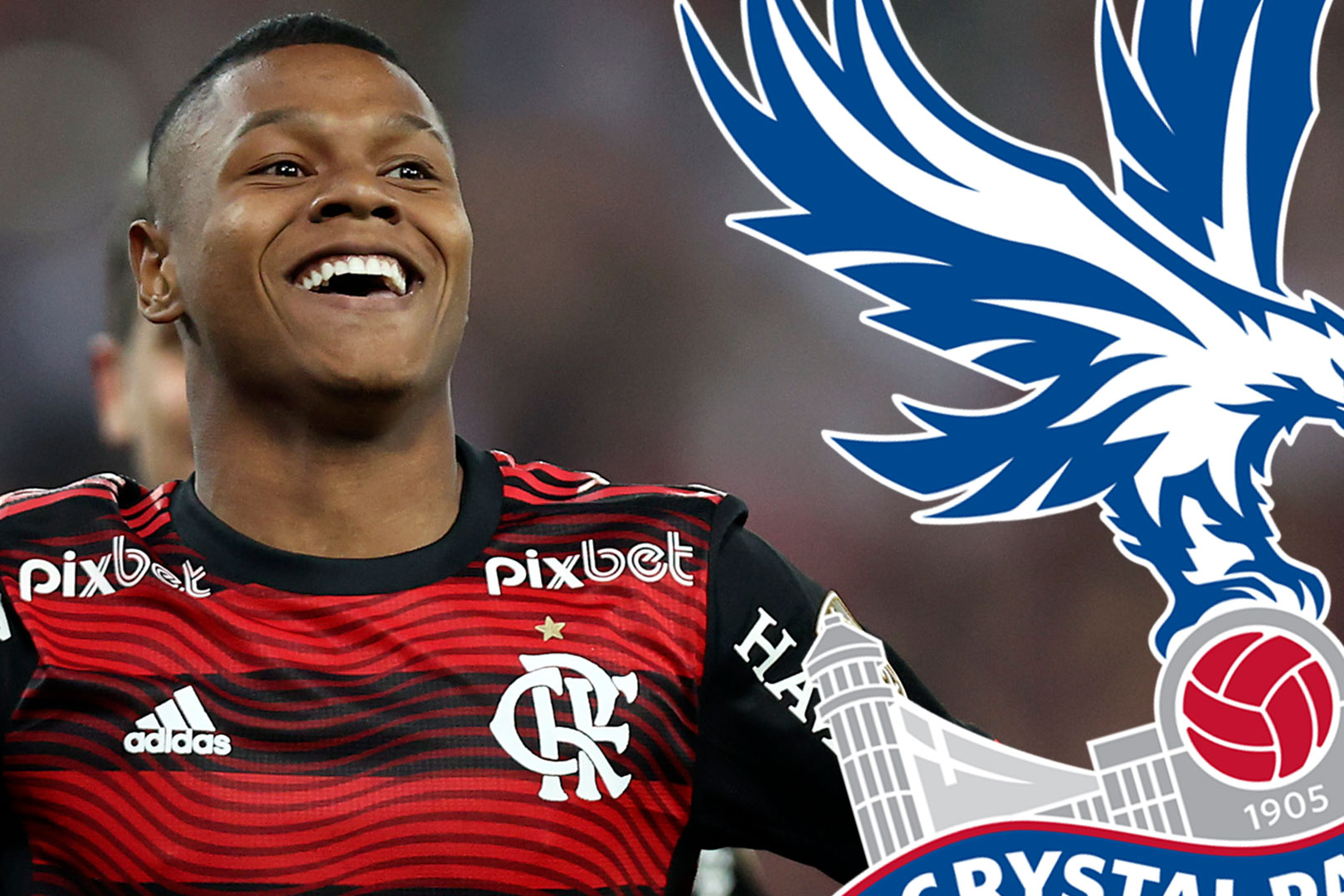 Crystal Palace complete the signing of young Brazilian midfielder Matheus Franca from Flamengo for £26m