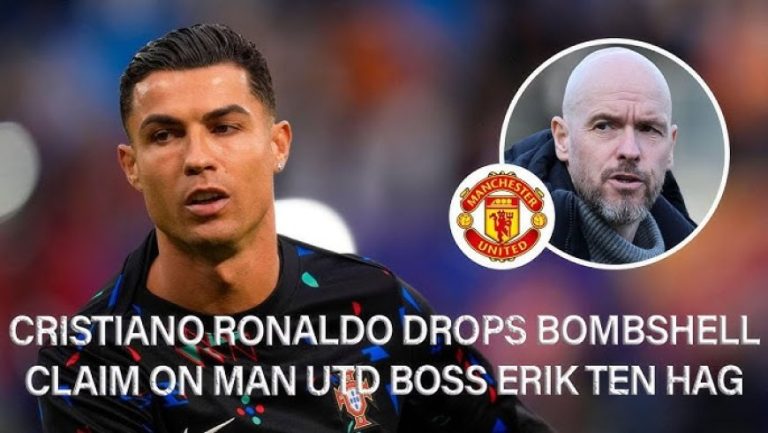 Cristiano Ronaldo Criticizes Erik Ten Hag’s Negative Attitude Towards Manchester United’s Premier League Ambitions